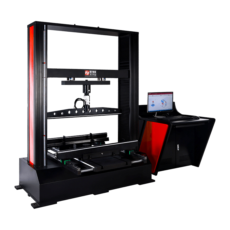WDW Serisi Çift Kolonlu Kapı Tipi Çift Vidalı Mikrobilgisayar Kontrollü Çok Fonksiyonlu Basma ve Eğilme Test Cihazı